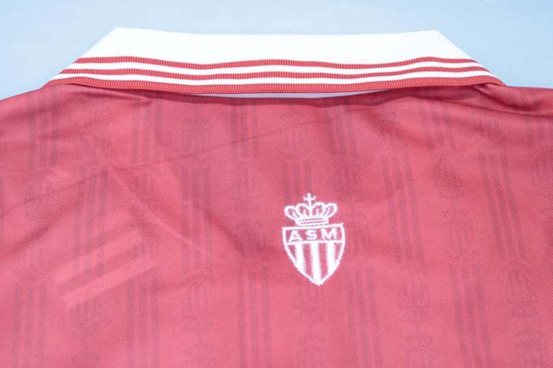 Thailand Quality(AAA) 1996/97 Monaco Retro Home Soccer Jersey