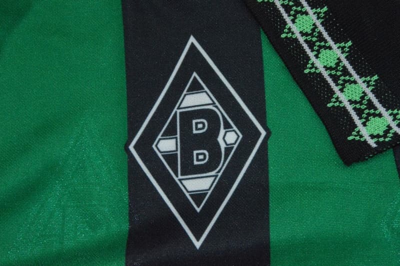 Thailand Quality(AAA) 1995/96 Monchengladbach Away Retro Soccer Jersey