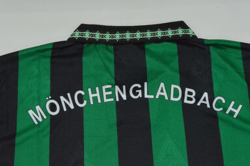 Thailand Quality(AAA) 1995/96 Monchengladbach Away Retro Soccer Jersey