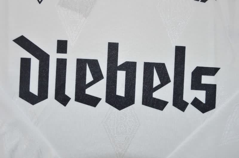 Thailand Quality(AAA) 1995/96 Monchengladbach Home Long Sleeve Retro Soccer Jersey