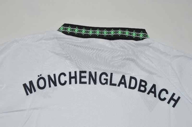 Thailand Quality(AAA) 1995/96 Monchengladbach Home Long Sleeve Retro Soccer Jersey