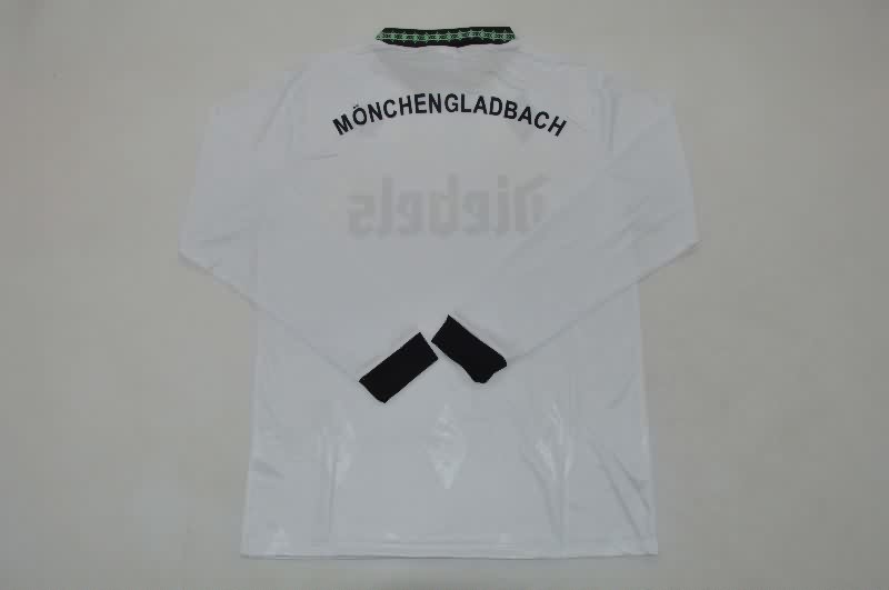 Thailand Quality(AAA) 1995/96 Monchengladbach Home Long Sleeve Retro Soccer Jersey