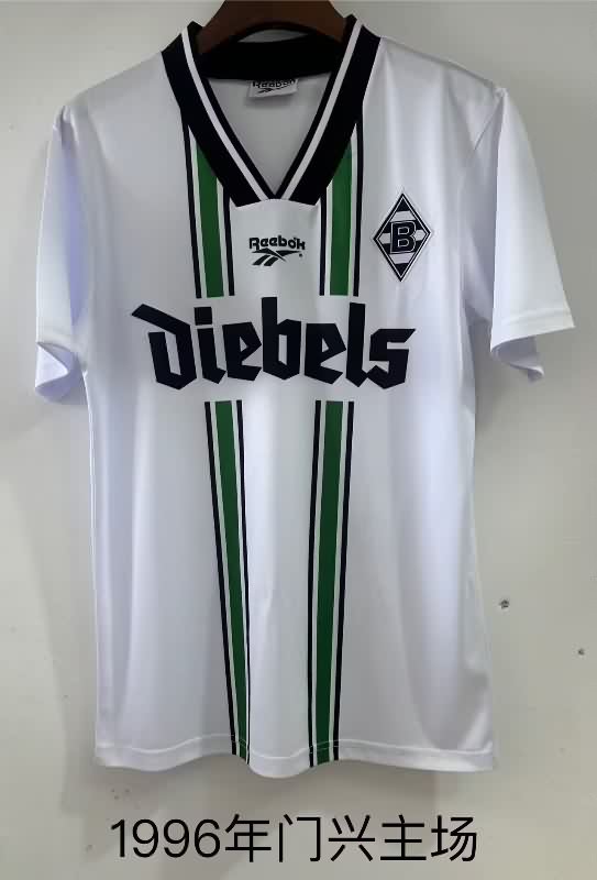 Thailand Quality(AAA) 1996/97 Monchengladbach Home Retro Soccer Jersey
