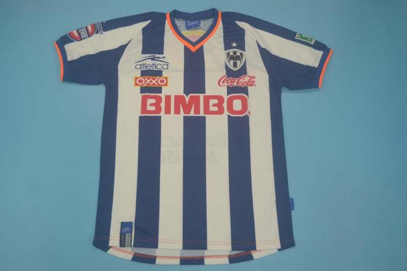 Thailand Quality(AAA) 2002/03 Monterrey Home Retro soccer Jersey