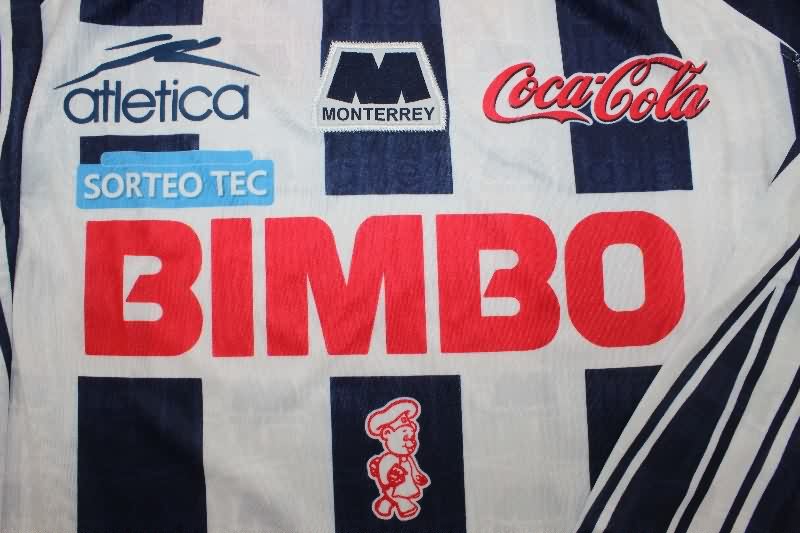 Thailand Quality(AAA) 1999/00 Monterrey Home Long Sleeve Retro Soccer Jersey