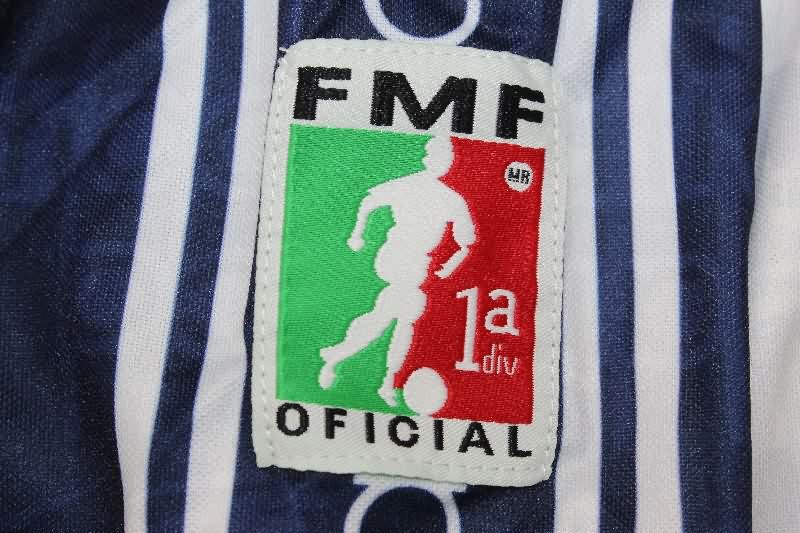 Thailand Quality(AAA) 1999/00 Monterrey Home Long Sleeve Retro Soccer Jersey
