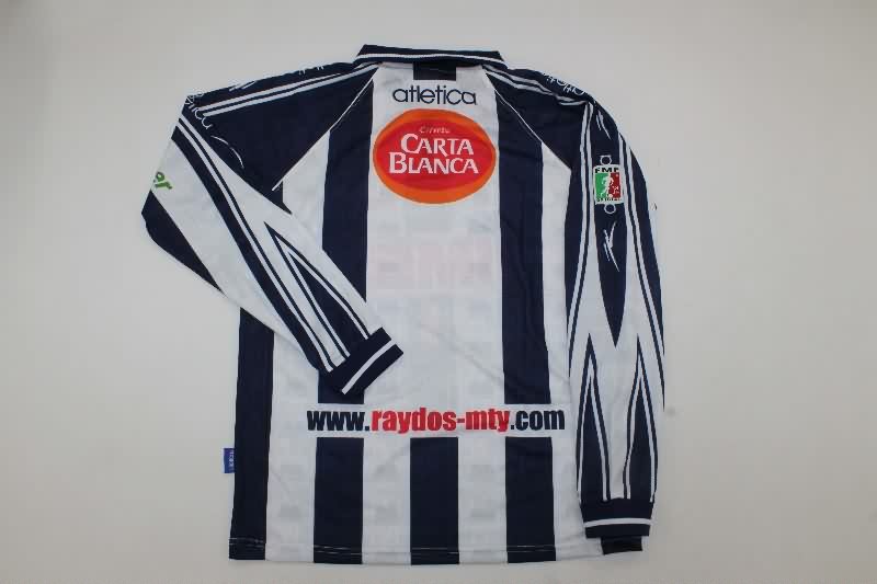 Thailand Quality(AAA) 1999/00 Monterrey Home Long Sleeve Retro Soccer Jersey