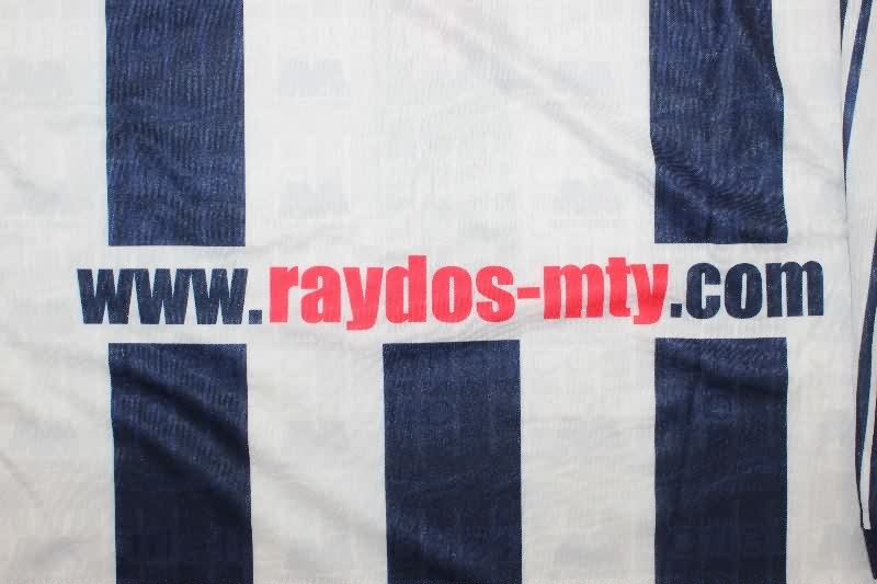 Thailand Quality(AAA) 1999/00 Monterrey Home Long Sleeve Retro Soccer Jersey