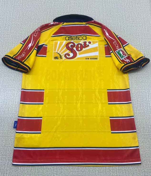 Thailand Quality(AAA) 1999/00 Morelia Home Retro Soccer Jersey