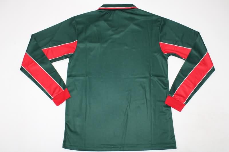 Thailand Quality(AAA) 1998 Morocco Away Long Sleeve Retro Soccer Jersey