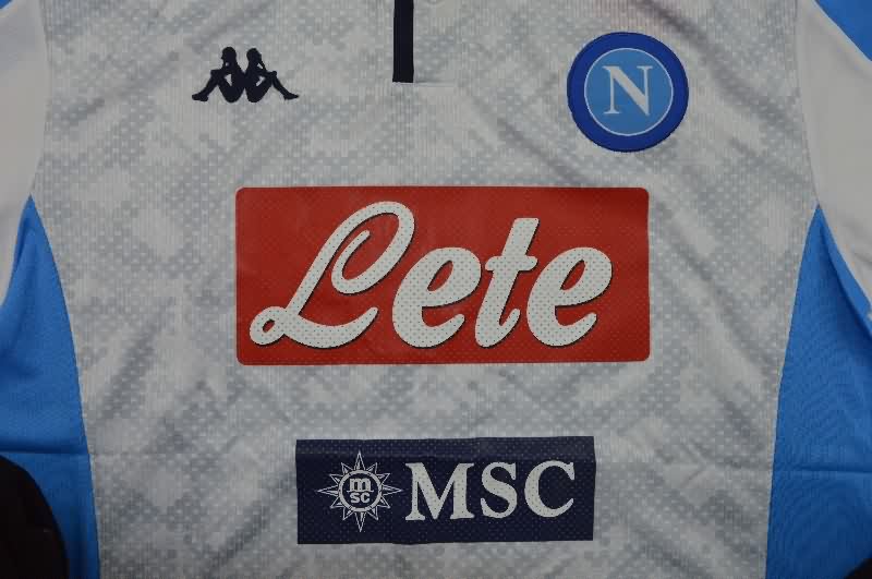 Thailand Quality(AAA) 2019/20 Napoli Away Retro Soccer Jersey