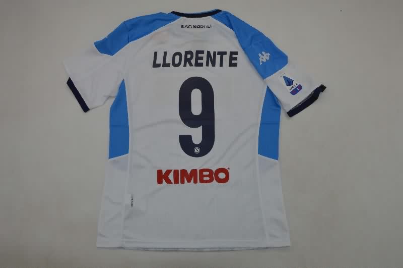 Thailand Quality(AAA) 2019/20 Napoli Away Retro Soccer Jersey