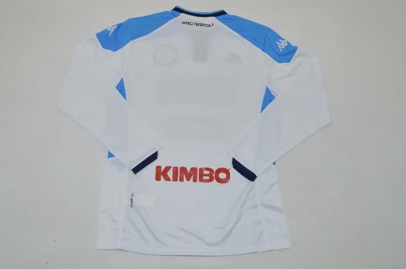 Thailand Quality(AAA) 2019/20 Napoli Away Retro Long Sleeve Soccer Jersey