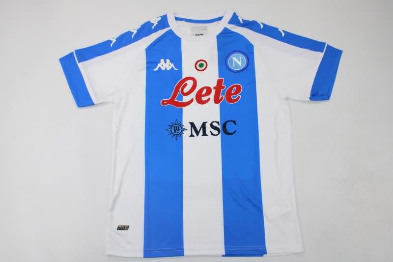 Thailand Quality(AAA) 20/21 Napoli Fourth Retro Soccer Jersey