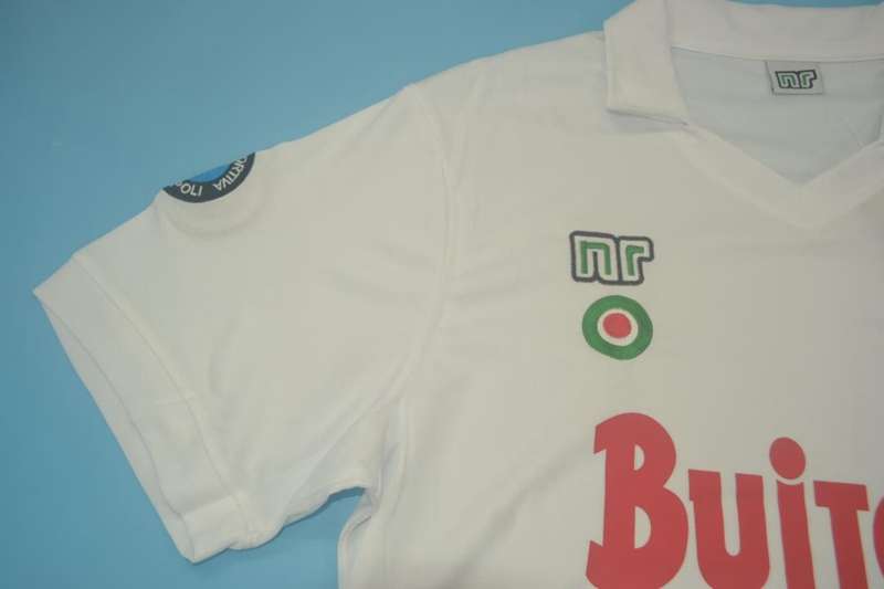 Thailand Quality(AAA) 1987/88 Napoli Away Retro Soccer Jersey