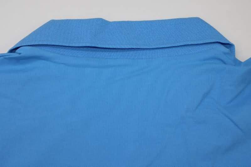 Thailand Quality(AAA) 1987/88 Napoli Home Long Sleeve Retro Soccer Jersey