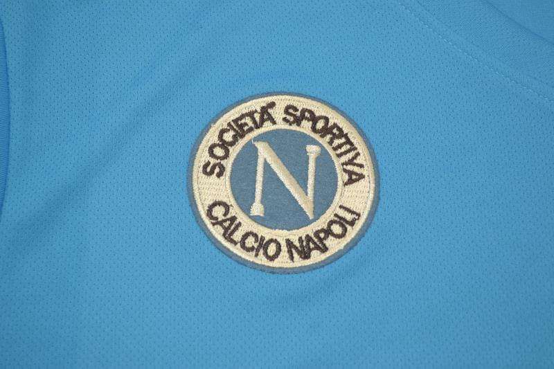 Thailand Quality(AAA) 1989/90 Napoli Home Retro Soccer Jersey