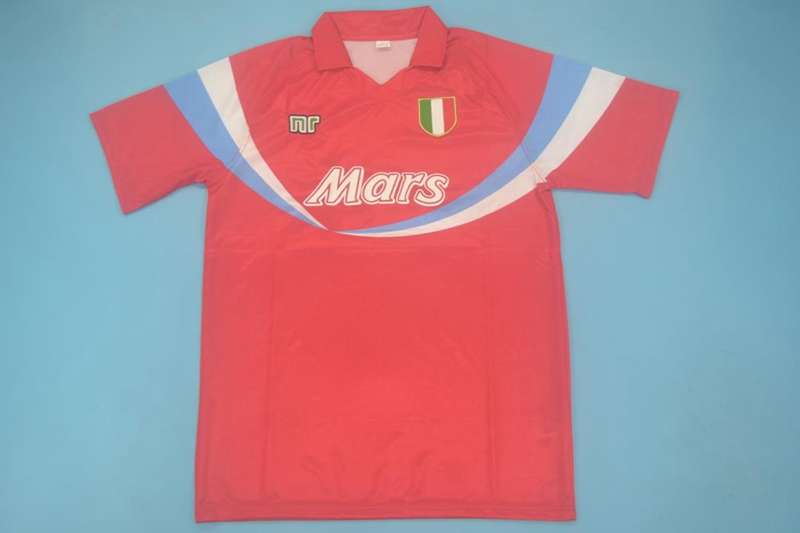 Thailand Quality(AAA) 1990/91 Napoli Away Retro Soccer Jersey