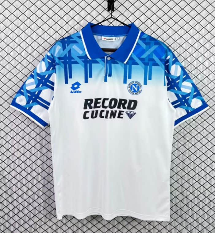 Thailand Quality(AAA) 1994/95 Napoli Away Retro Soccer Jersey