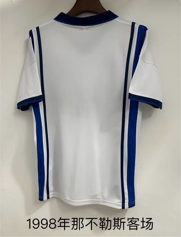 Thailand Quality(AAA) 1997/98 Napoli Away Retro Soccer Jersey