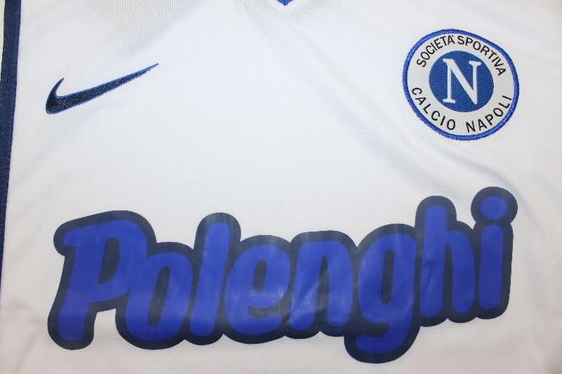 Thailand Quality(AAA) 1997/98 Napoli Away Retro Soccer Jersey