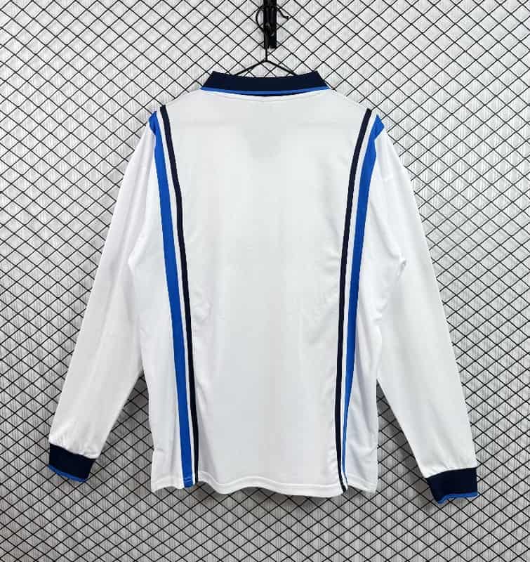 Thailand Quality(AAA) 1997/98 Napoli Away Retro Long Sleeve Soccer Jersey