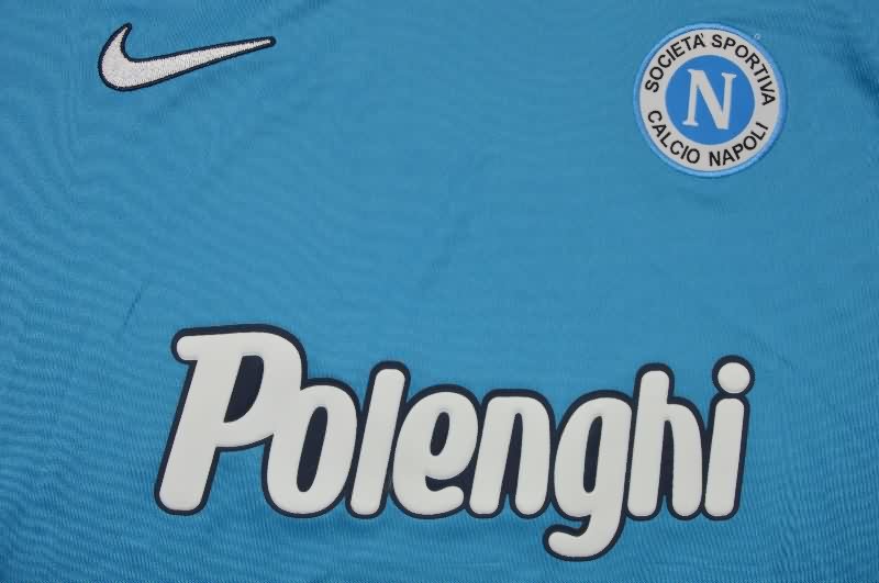 Thailand Quality(AAA) 1998/99 Napoli Home Retro Soccer Jersey