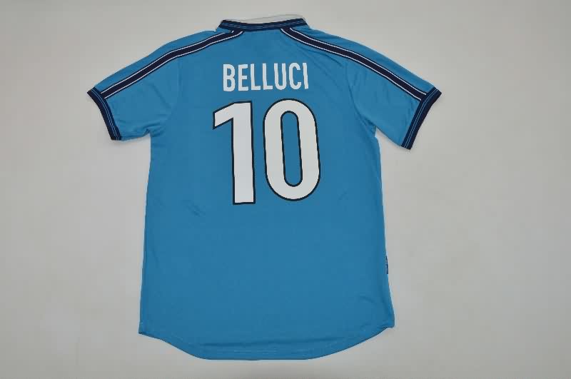 Thailand Quality(AAA) 1998/99 Napoli Home Retro Soccer Jersey