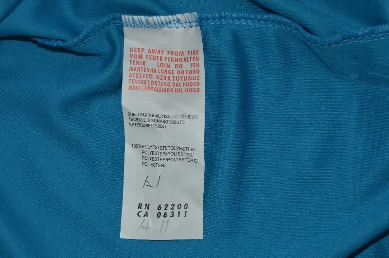 Thailand Quality(AAA) 1998/99 Napoli Home Retro Long Sleeve Soccer Jersey