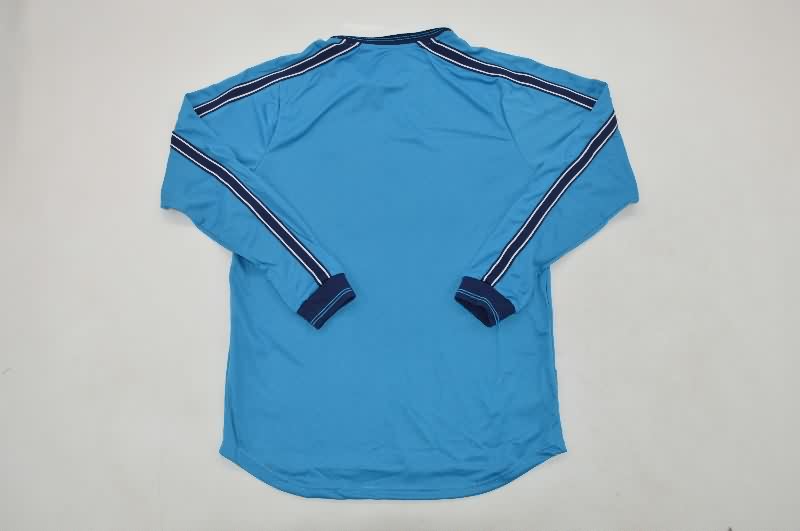 Thailand Quality(AAA) 1998/99 Napoli Home Retro Long Sleeve Soccer Jersey
