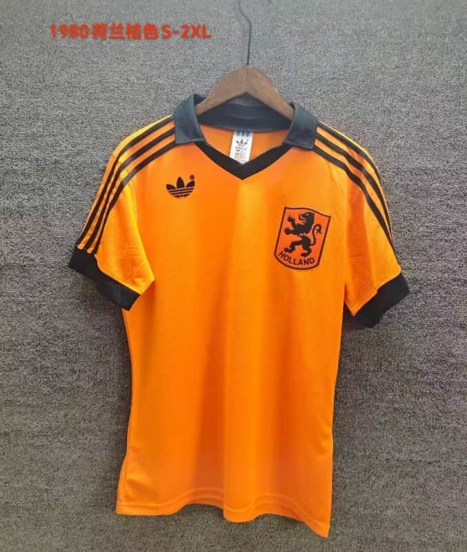 Thailand Quality(AAA) 1980 Netherlands Home Retro Soccer Jersey Thailand Quality(AAA) 1980 Netherlands Home Retro Soccer Jersey