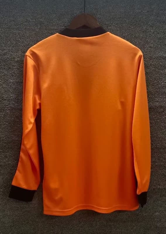Thailand Quality(AAA) 1980 Netherlands Home Retro Long Sleeve Soccer Jersey