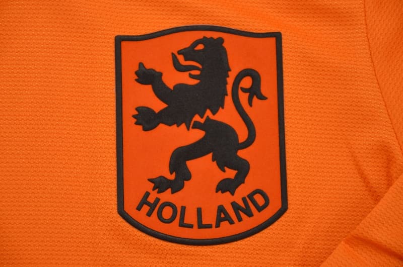 Thailand Quality(AAA) 1980 Netherlands Home Retro Long Sleeve Soccer Jersey