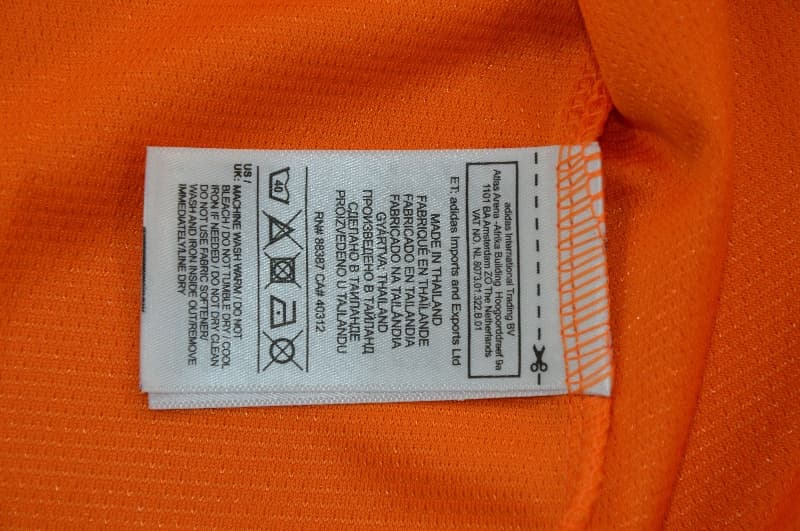 Thailand Quality(AAA) 1980 Netherlands Home Retro Long Sleeve Soccer Jersey