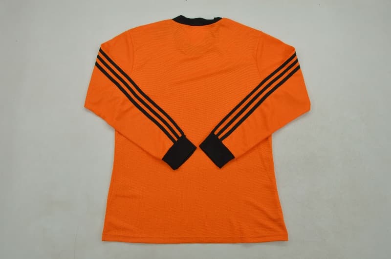 Thailand Quality(AAA) 1980 Netherlands Home Retro Long Sleeve Soccer Jersey