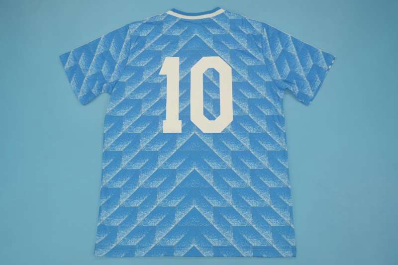 Thailand Quality(AAA) 1988 Netherlands Away Retro Soccer Jersey