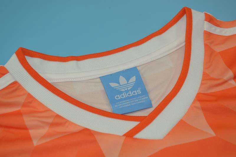 Thailand Quality(AAA) 1988 Netherlands Home Retro Soccer Jersey