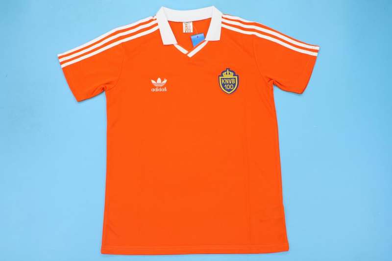 Thailand Quality(AAA) 1989 Netherlands Centennial Home Retro Soccer Jersey