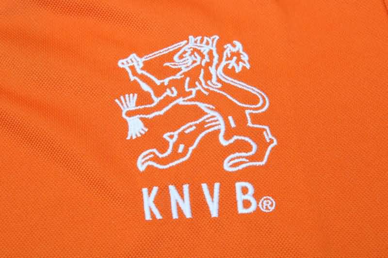 Thailand Quality(AAA) 1990 Netherlands Home Retro Soccer Jersey