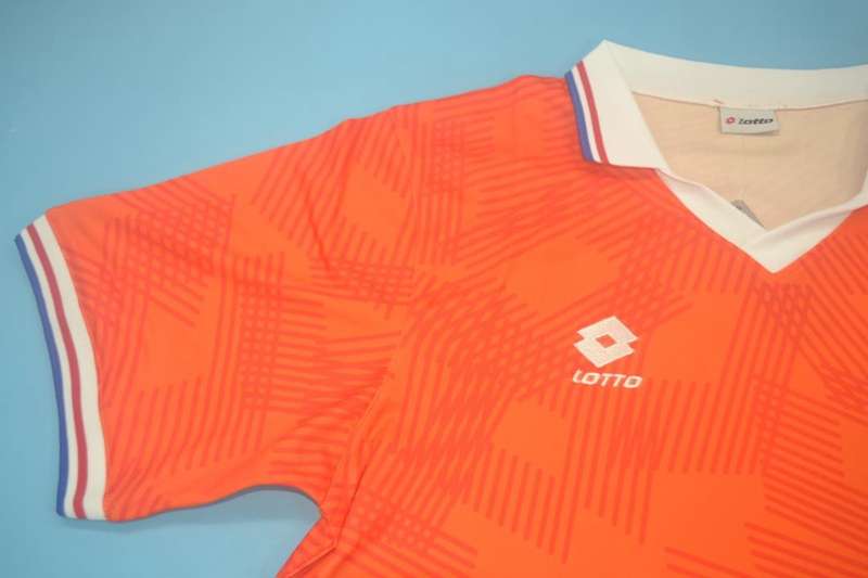 Thailand Quality(AAA) 1991 Netherlands Home Retro Soccer Jersey