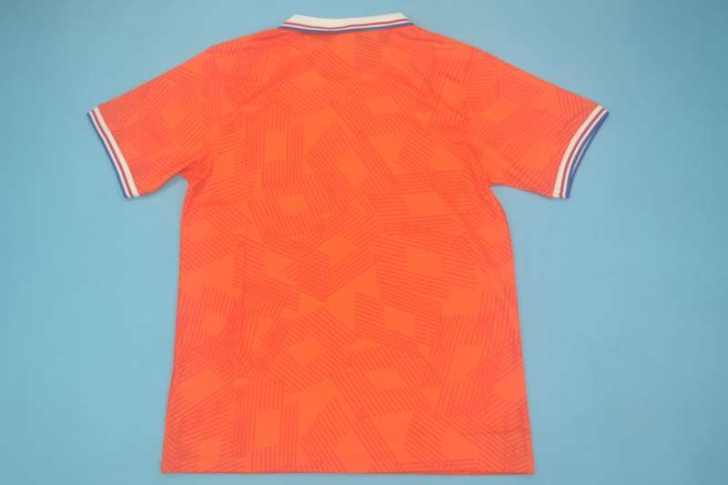 Thailand Quality(AAA) 1991 Netherlands Home Retro Soccer Jersey