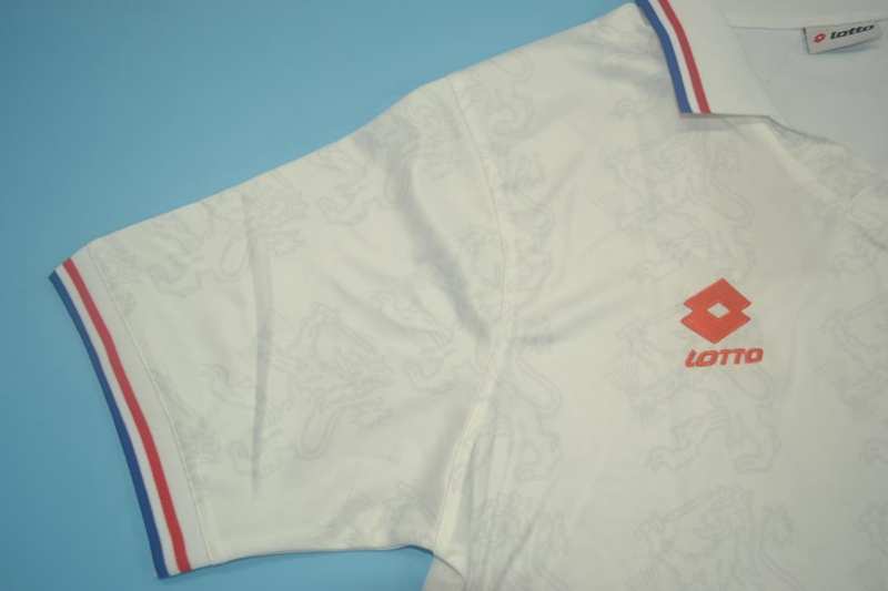 Thailand Quality(AAA) 1995 Netherlands Away Retro Soccer Jersey