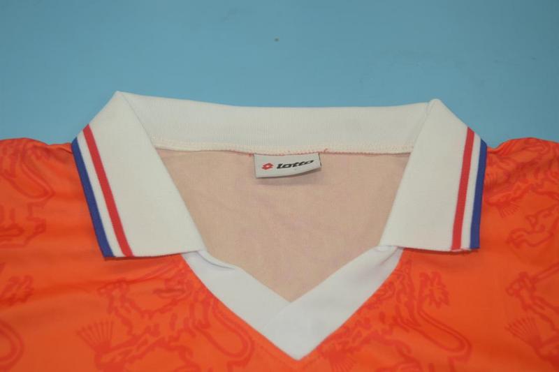 Thailand Quality(AAA) 1995 Netherlands Home Retro Soccer Jersey