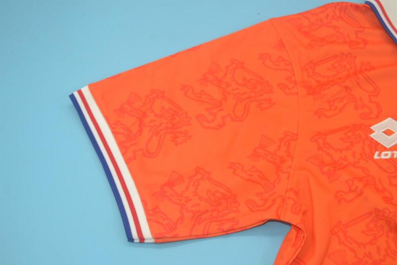 Thailand Quality(AAA) 1995 Netherlands Home Retro Soccer Jersey