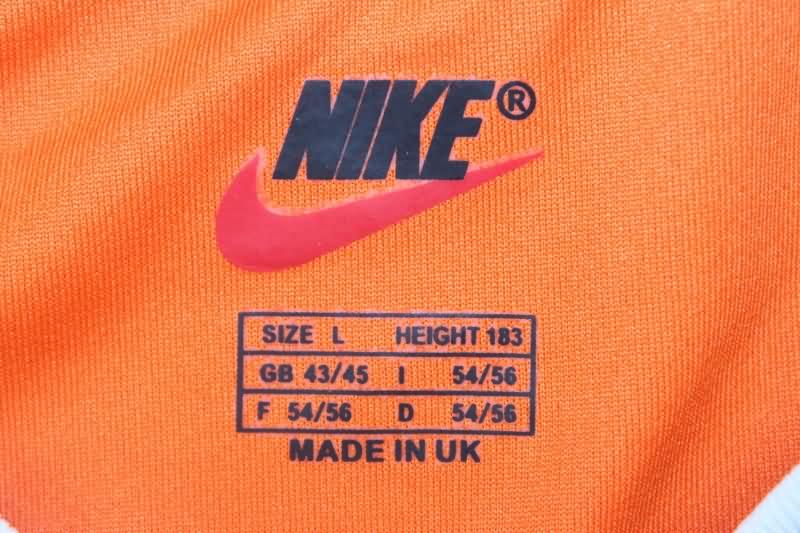 Thailand Quality(AAA) 1998 Netherlands Home Long Sleeve Retro Soccer Jersey