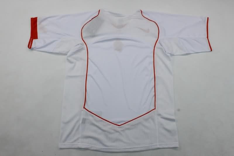 Thailand Quality(AAA) 2004 Netherlands Away Retro Soccer Jersey