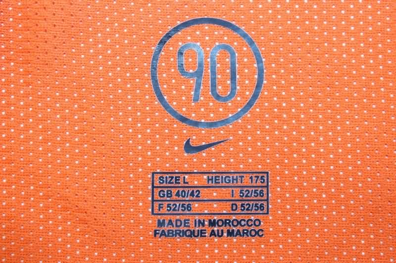 Thailand Quality(AAA) 2004 Netherlands Home Retro Soccer Jersey