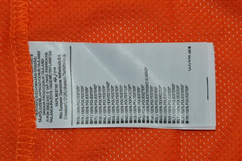 Thailand Quality(AAA) 2004 Netherlands Home Retro Long Sleeve Soccer Jersey