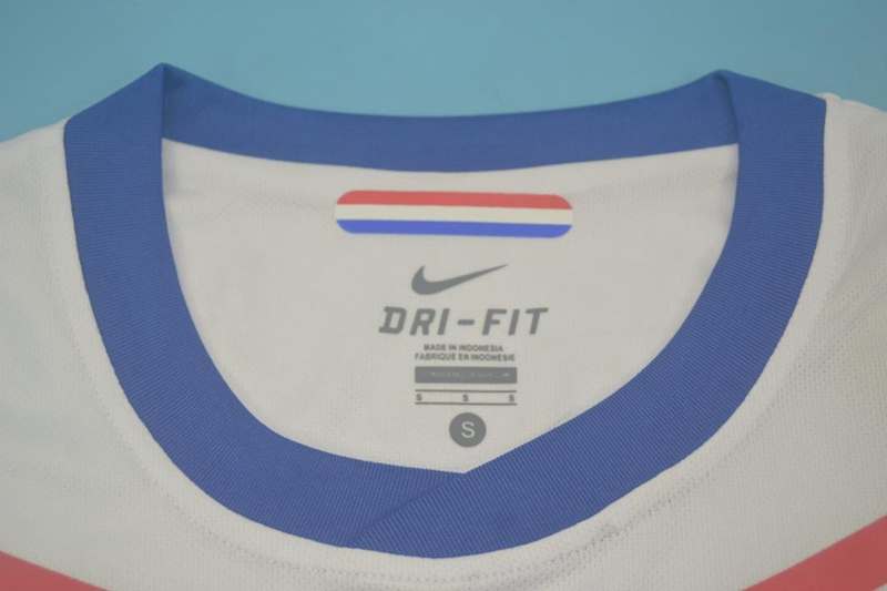 Thailand Quality(AAA) 2010 Netherlands Away Retro Soccer Jersey