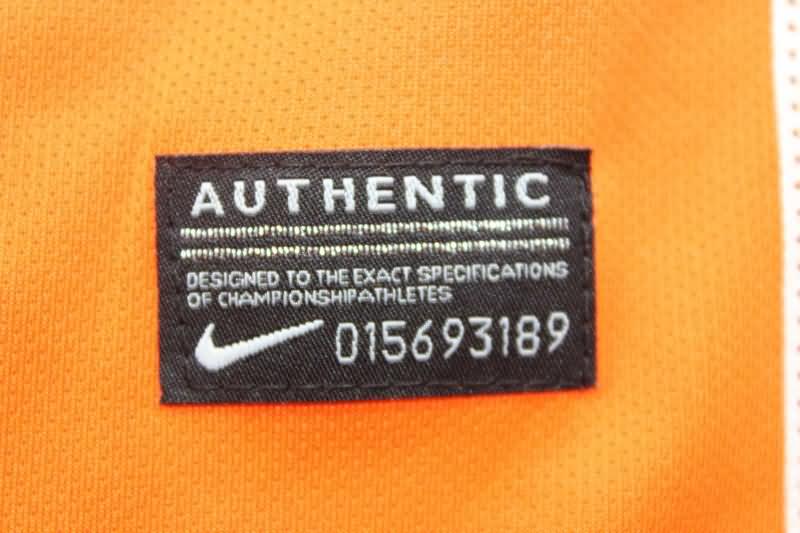 Thailand Quality(AAA) 2010 Netherlands Home Retro Soccer Jersey